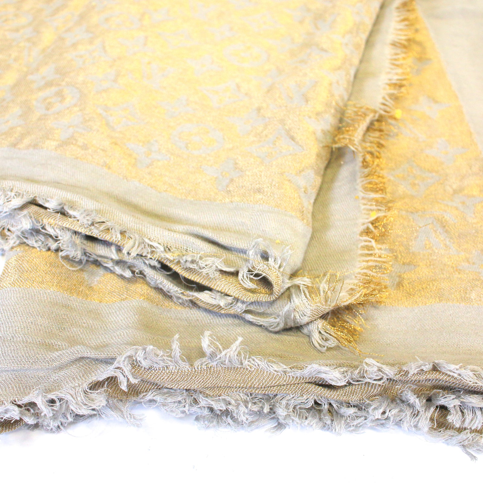 Monogram Shine Shawl
