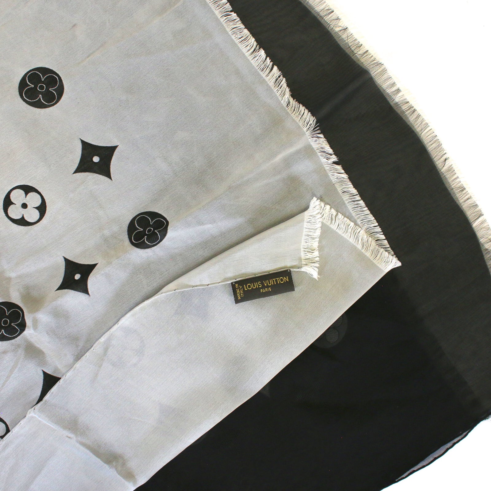 Silk Blend Monogram St Petersbourg Scarf