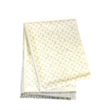 Unisex Grey Wool/Silk Scarf