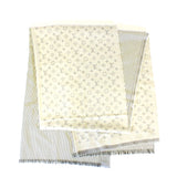 Unisex Grey Wool/Silk Scarf