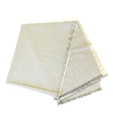 Unisex Grey Wool/Silk Scarf