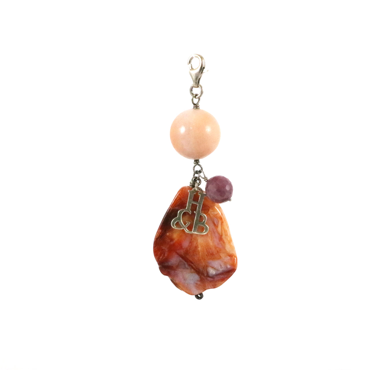 Vibrant Natural Stone Pendant