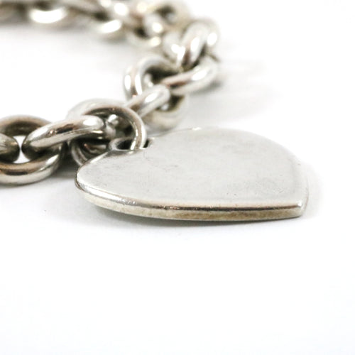 Heart Tag Chain Bracelet