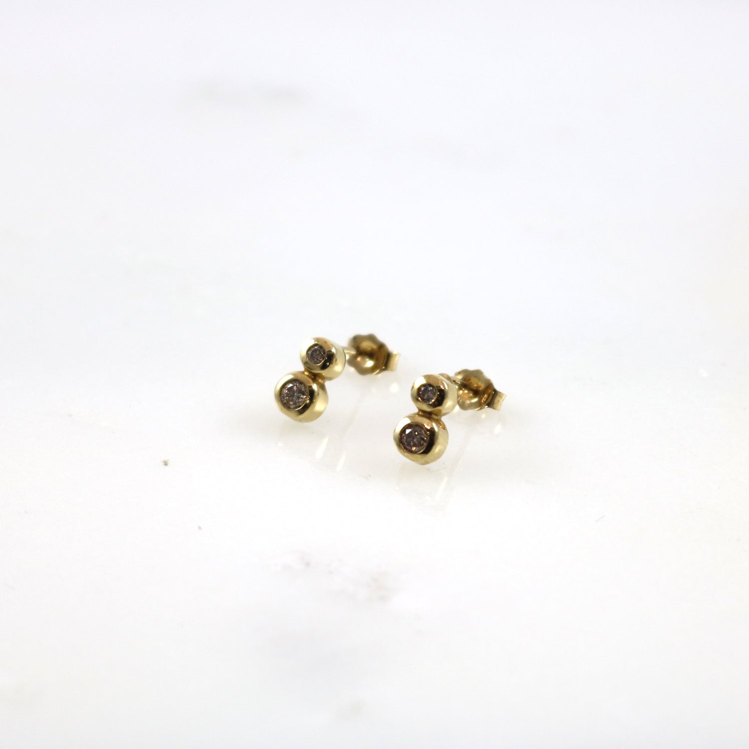 Genuine Diamond Earrings