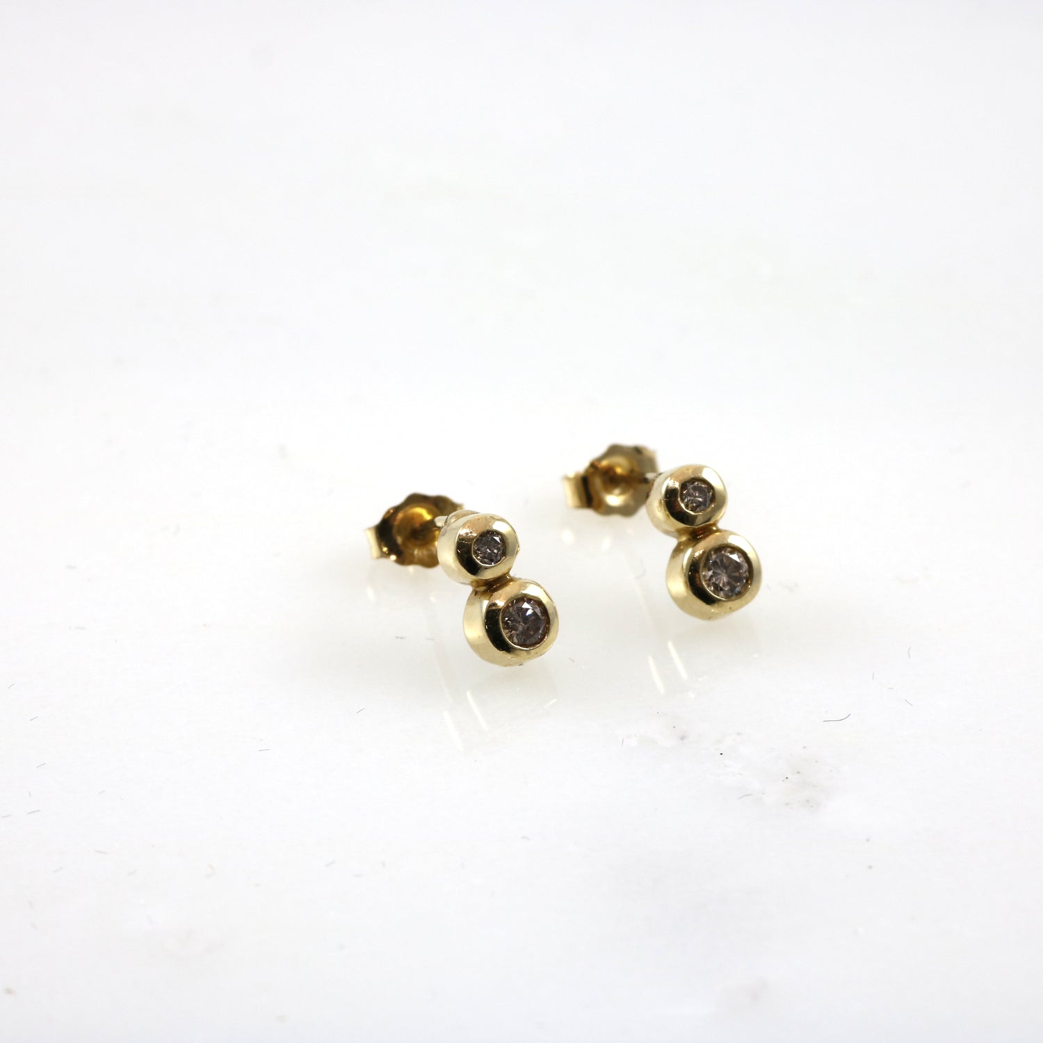Genuine Diamond Earrings