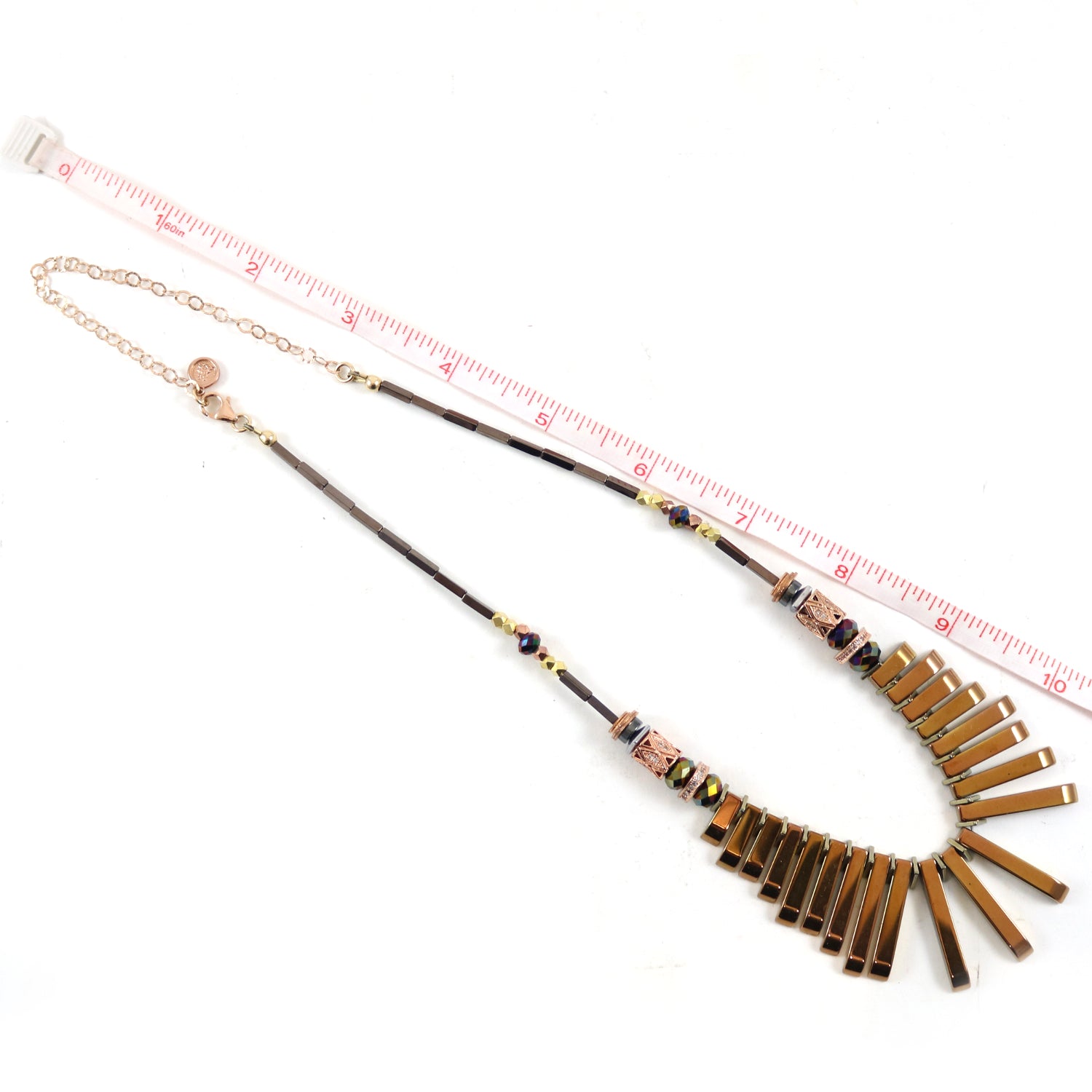 Rose Gold Statement Necklace