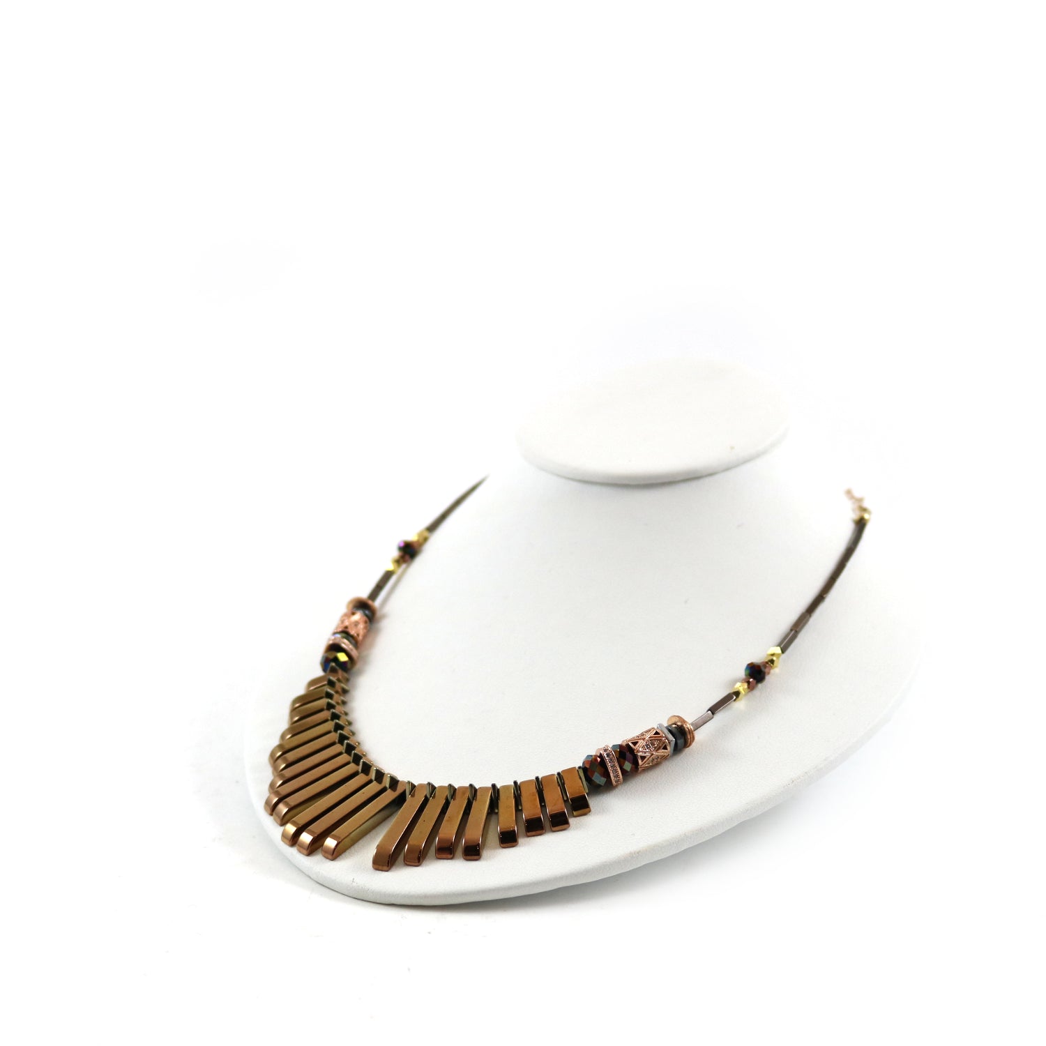 Rose Gold Statement Necklace