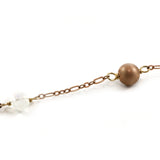 Rose Gold Lariat Necklace