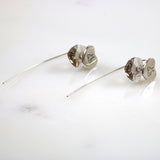 Heart & Crystal Earrings