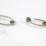 Hoops with Crystal Earrings