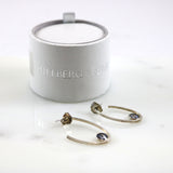 Hoops with Crystal Earrings