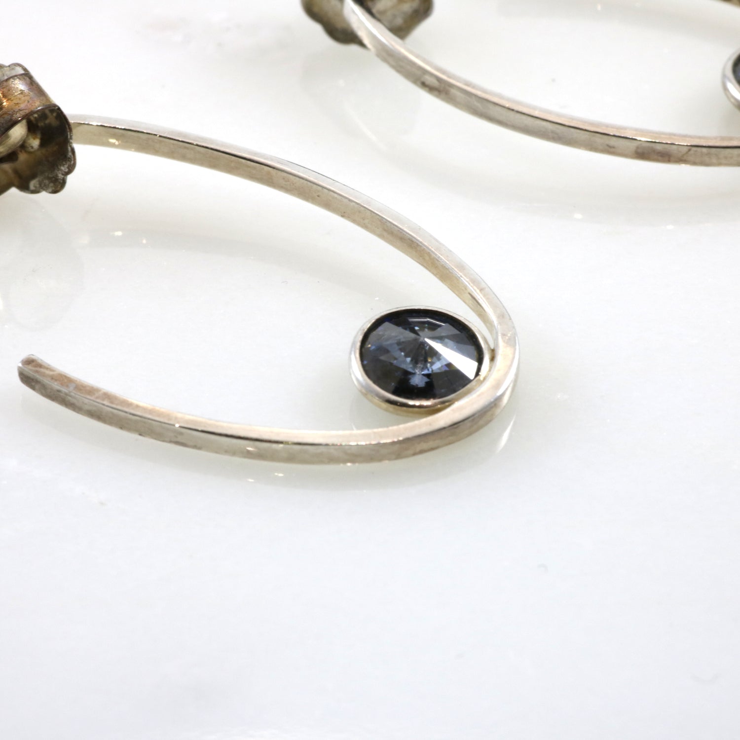 Hoops with Crystal Earrings