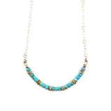 Round Turquoise Necklace