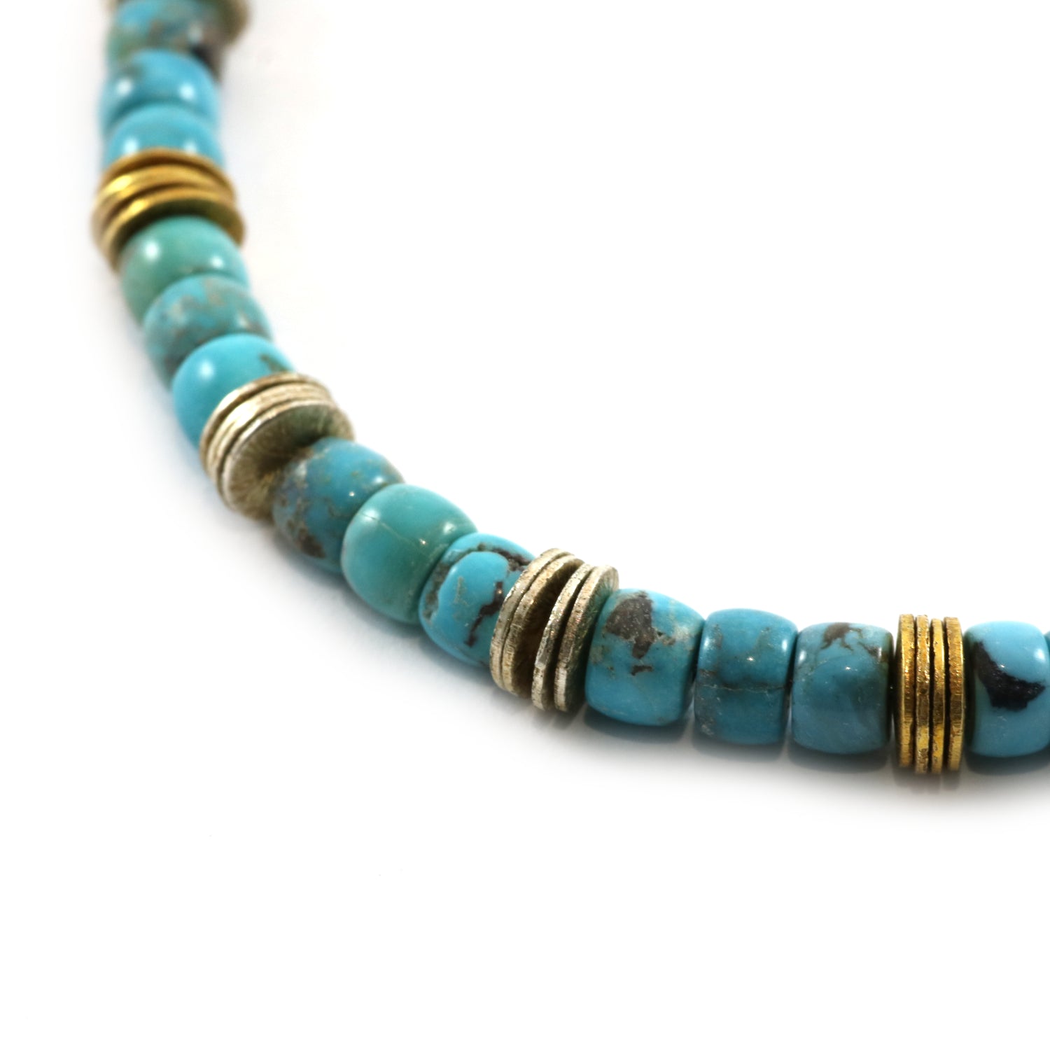 Round Turquoise Necklace