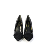 Suede Toe Heels