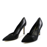 Suede Toe Heels