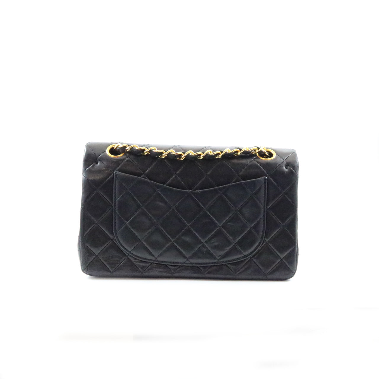 Lambskin Quilted Small Double Flap