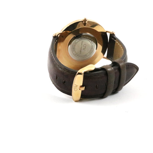 Leather Strap Watch