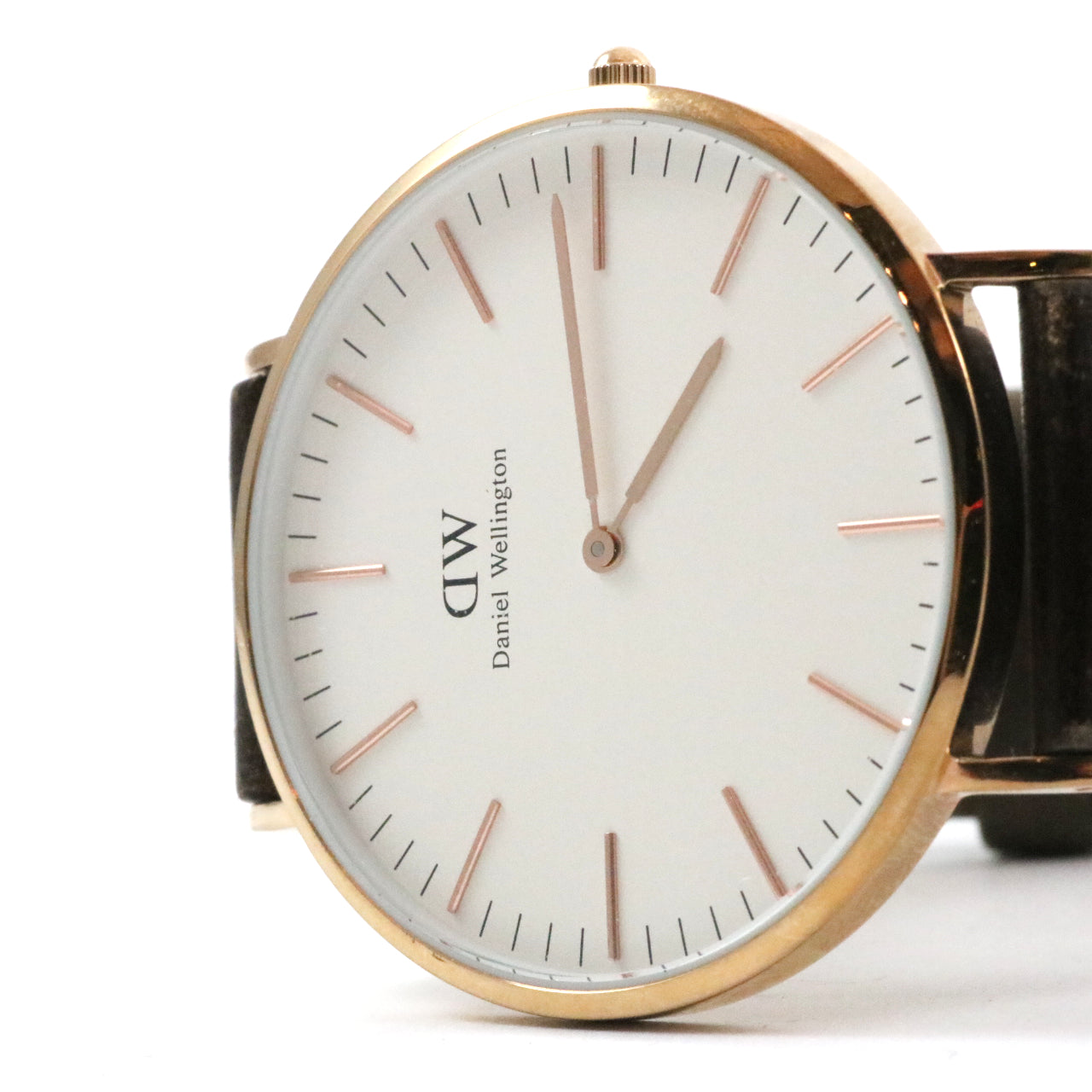 Leather Strap Watch