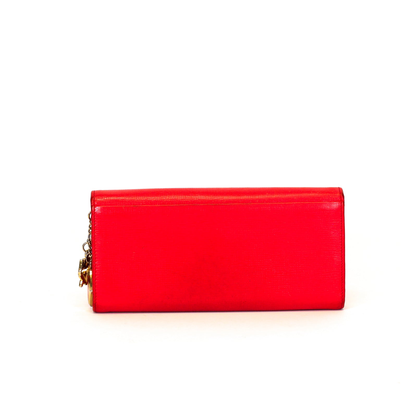 Saffiano Embossed Flap Wallet
