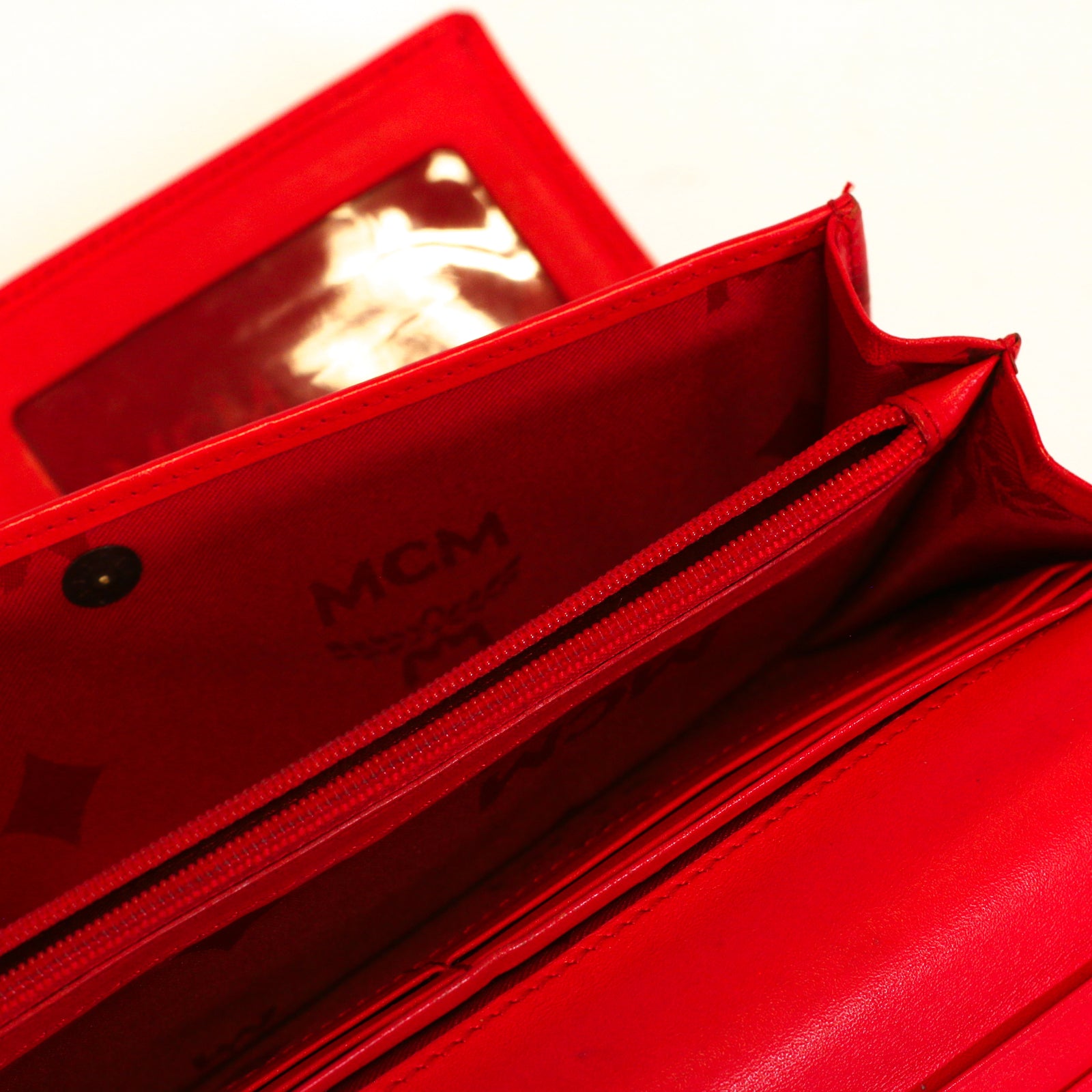 Saffiano Embossed Flap Wallet