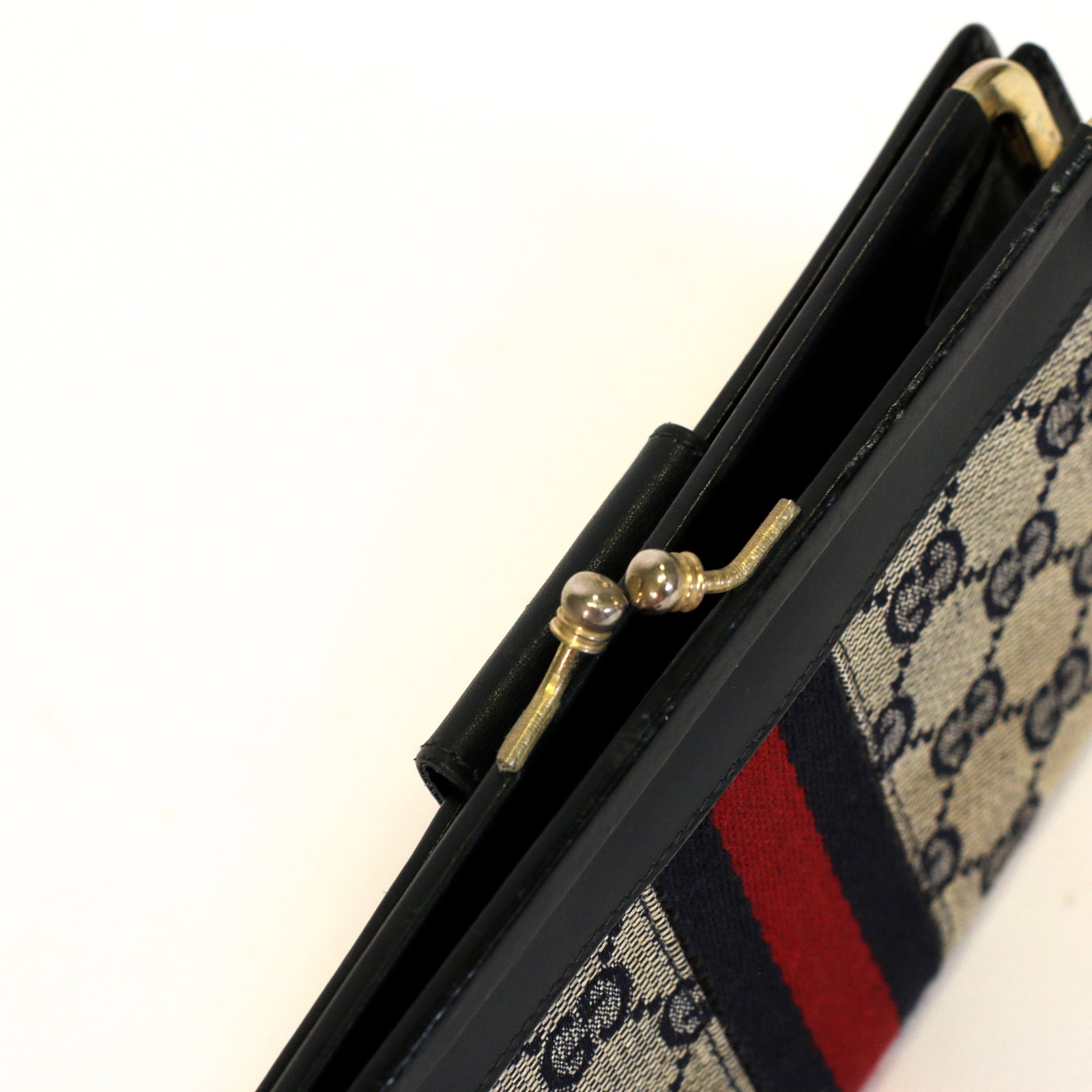 Vintage GG Canvas Long Wallet