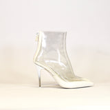 Transparent PVC Ankle Boots