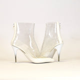 Transparent PVC Ankle Boots