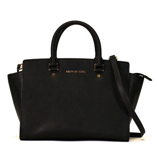 Large Black Satchel