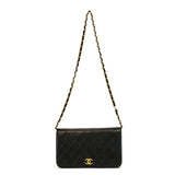 Lambskin Quilted Small Single Flap