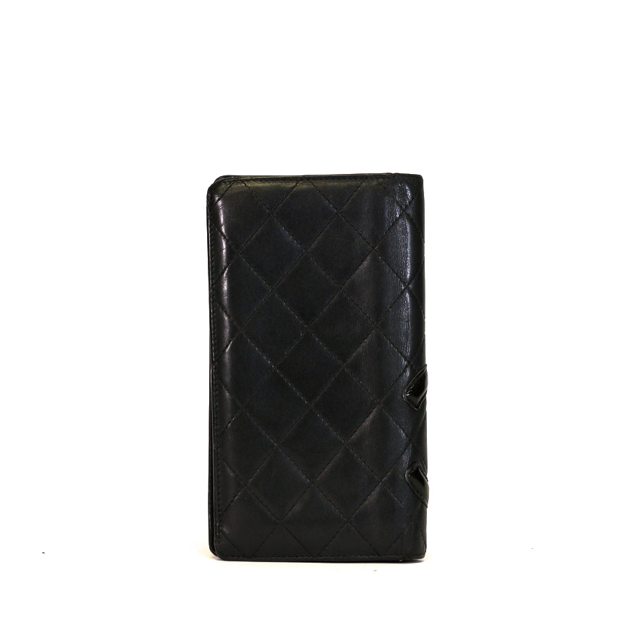 Chanel Quilted Cambon Yen Wallet