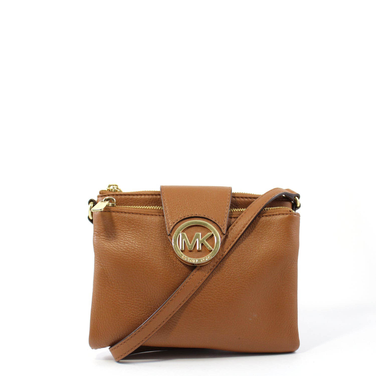 Double Zip Cross Body Bag