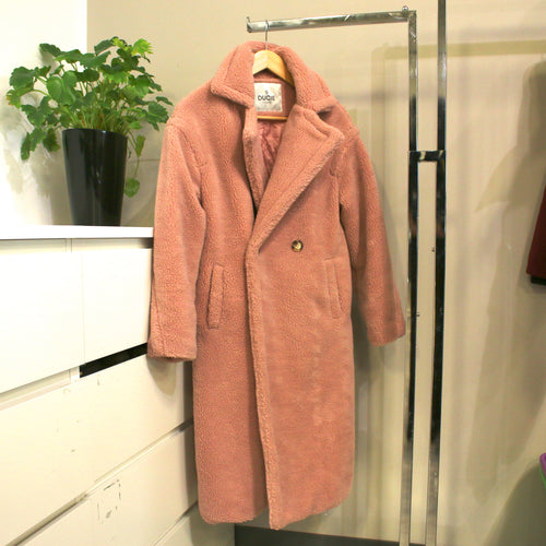 Pink Wool Coat
