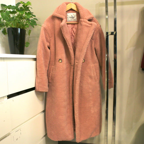 Pink Wool Coat