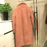 Pink Wool Coat