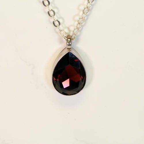 Red/Maroon Long Necklace