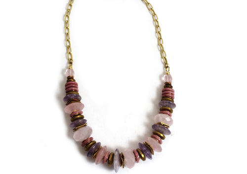 Pink Statement Necklace