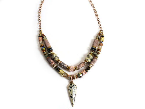 Mixed Statement Necklace