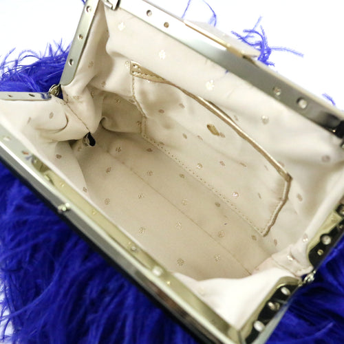 Ostrich Feather Cross Body
