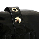Black Patent Tote