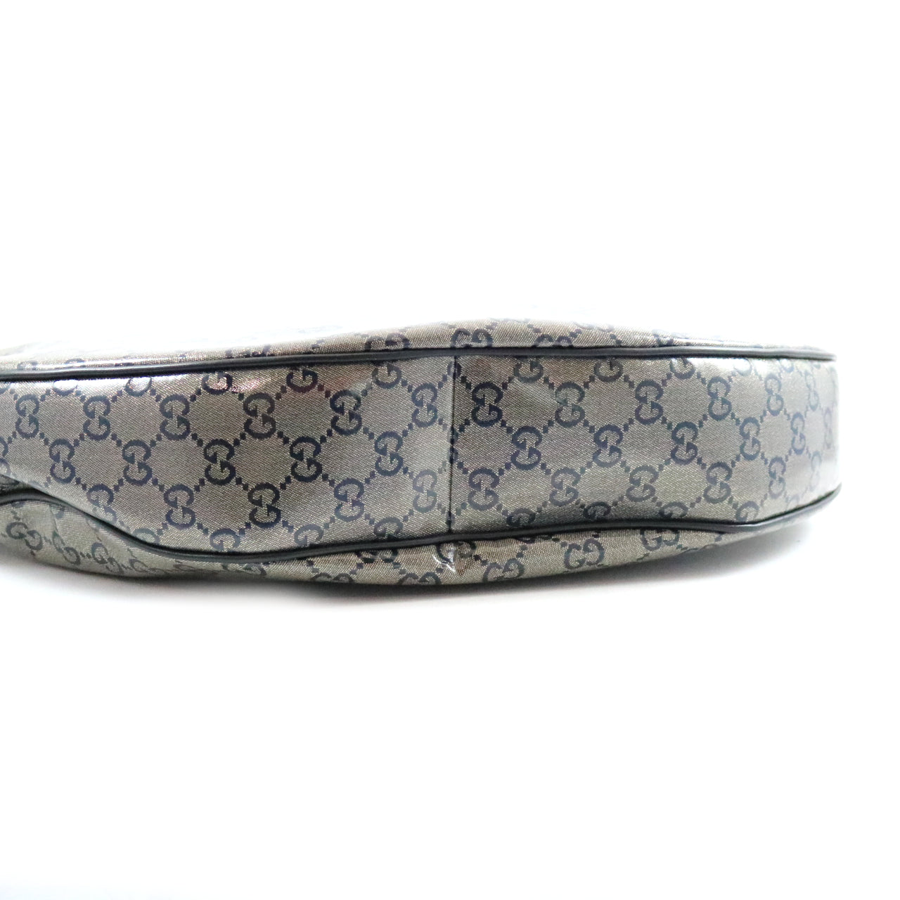 Half-Moon Hobo Crystal Monogram