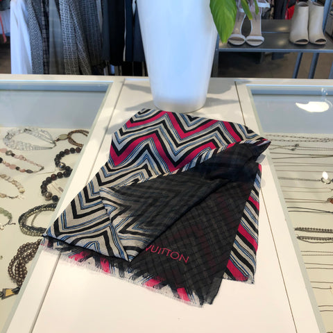 Monogram Silk Scarf