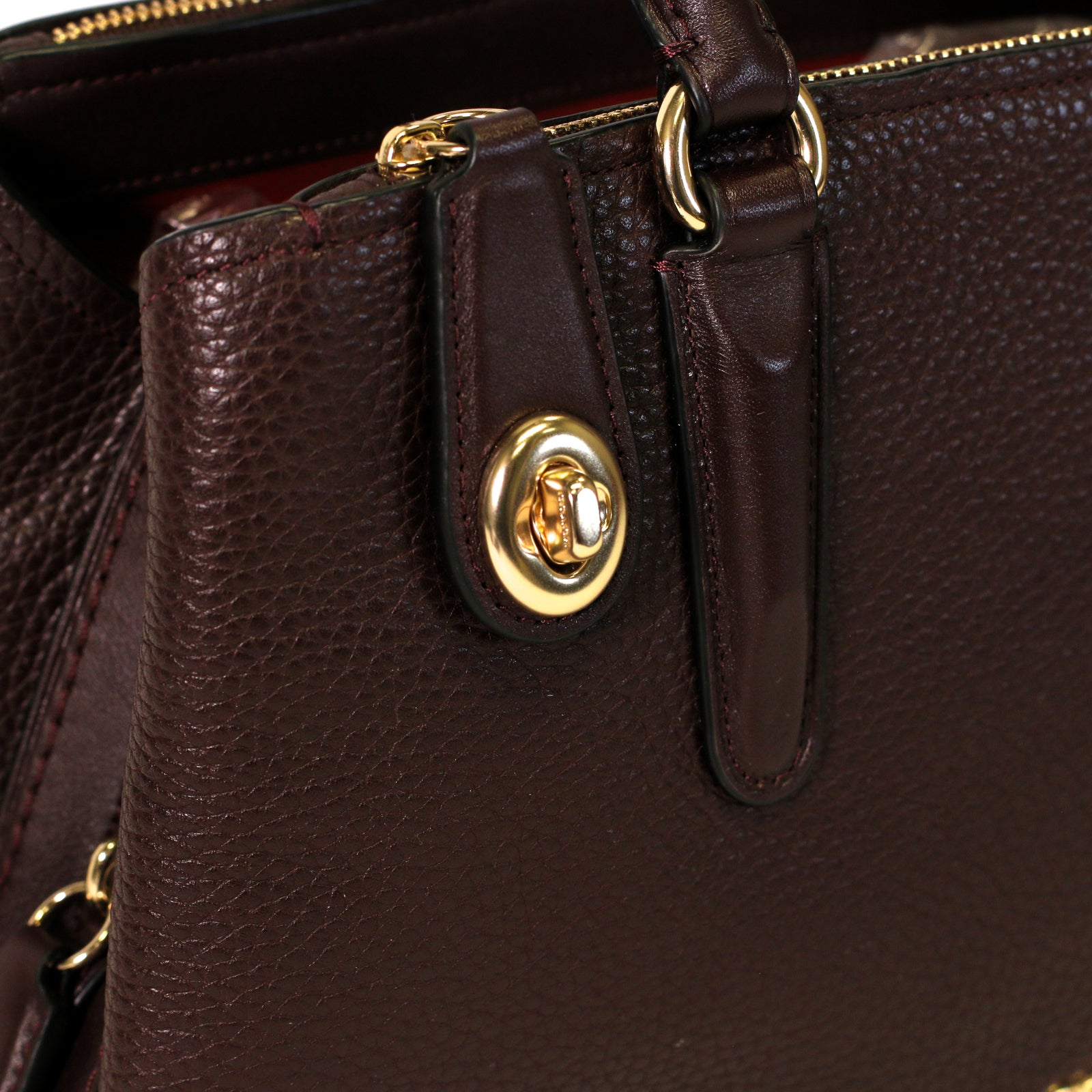Oxblood Sachel