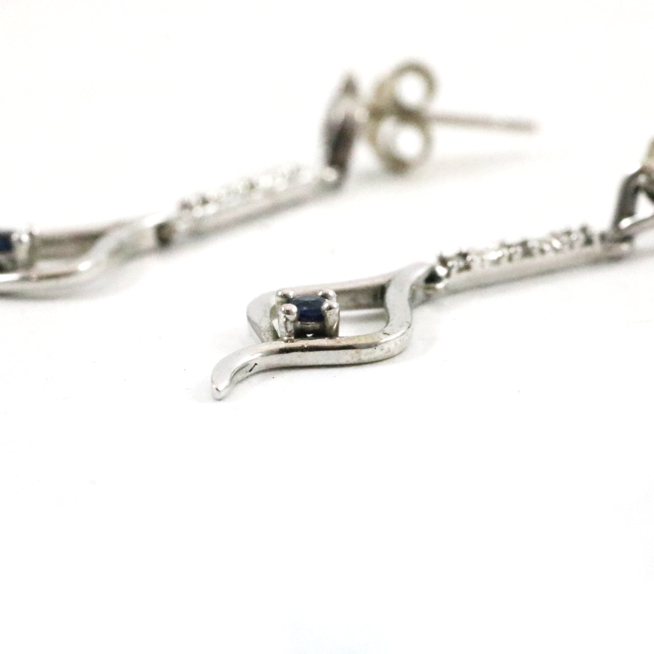 London Blue Topaz & Diamond Necklace & Earrings