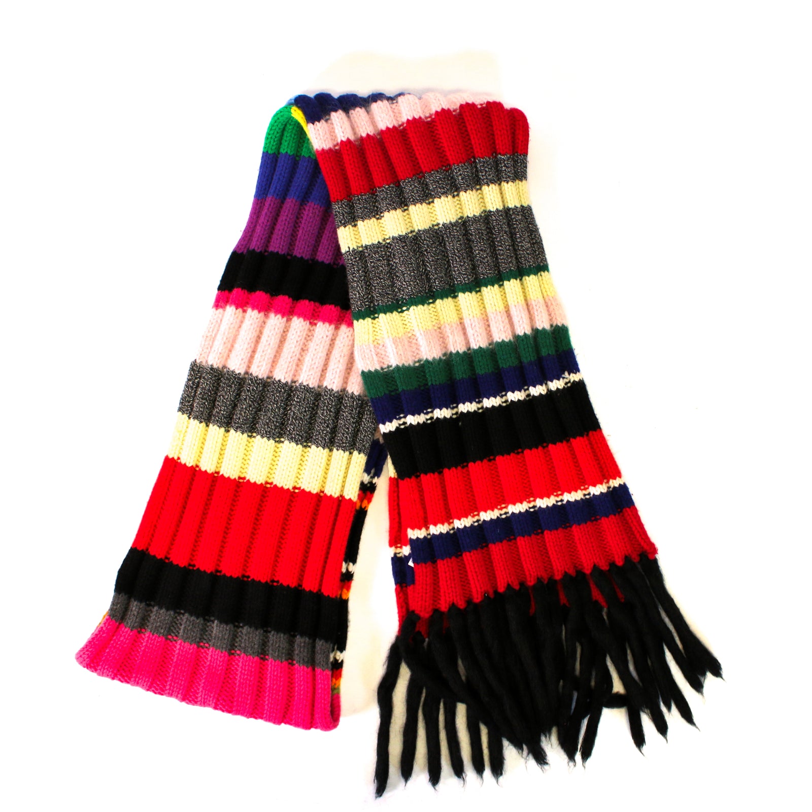 Multicolored Wool Scarf