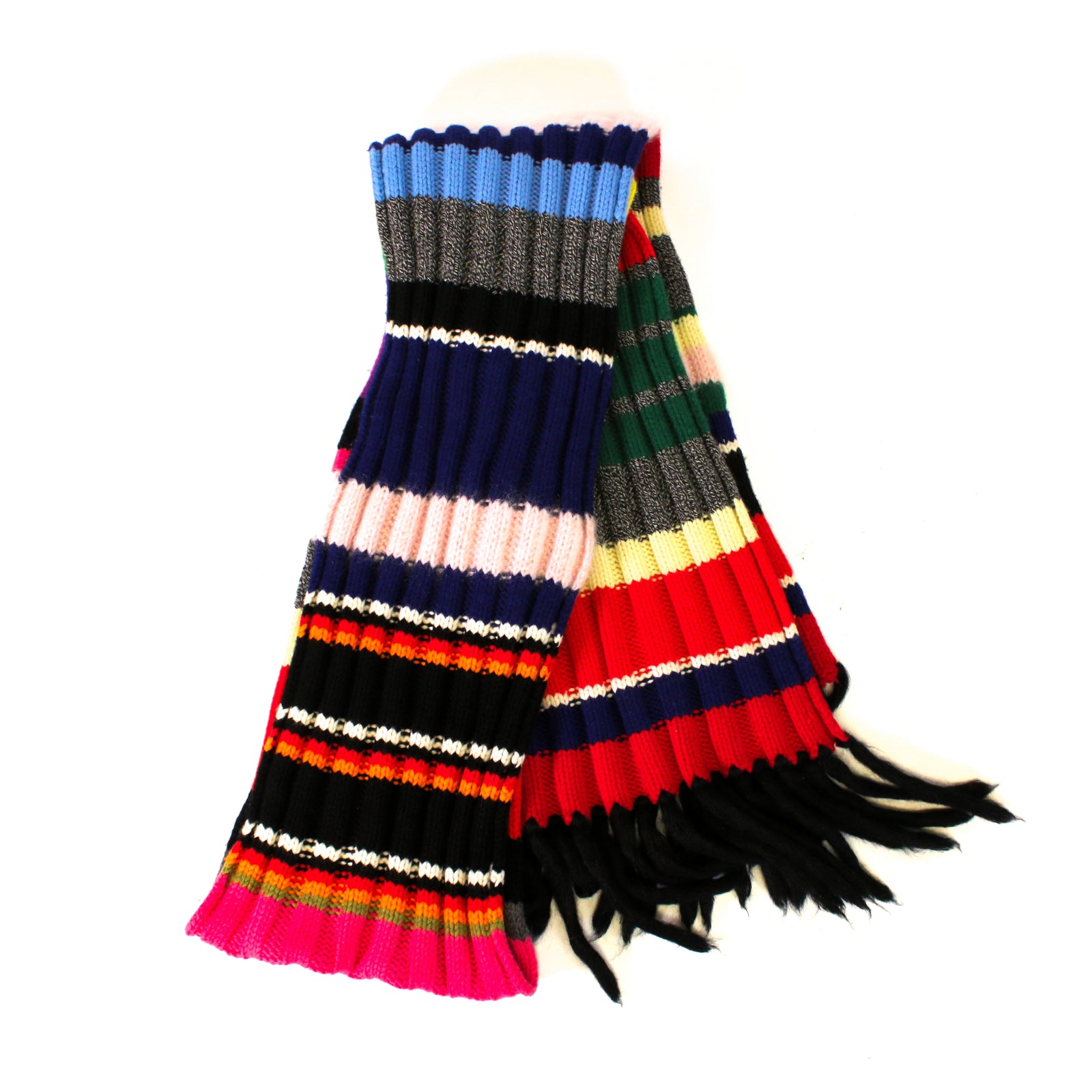 Multicolored Wool Scarf