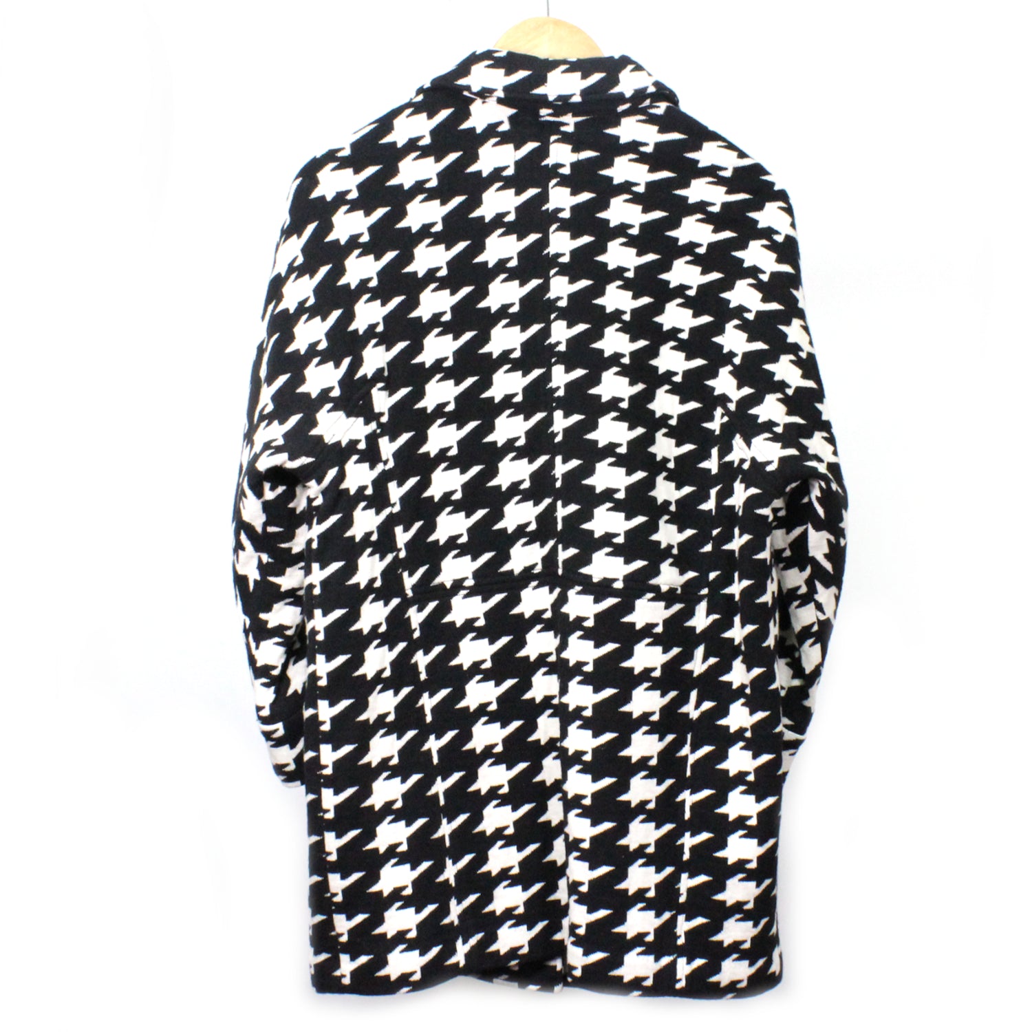 Mosley Houndstooth Cocoon Coat