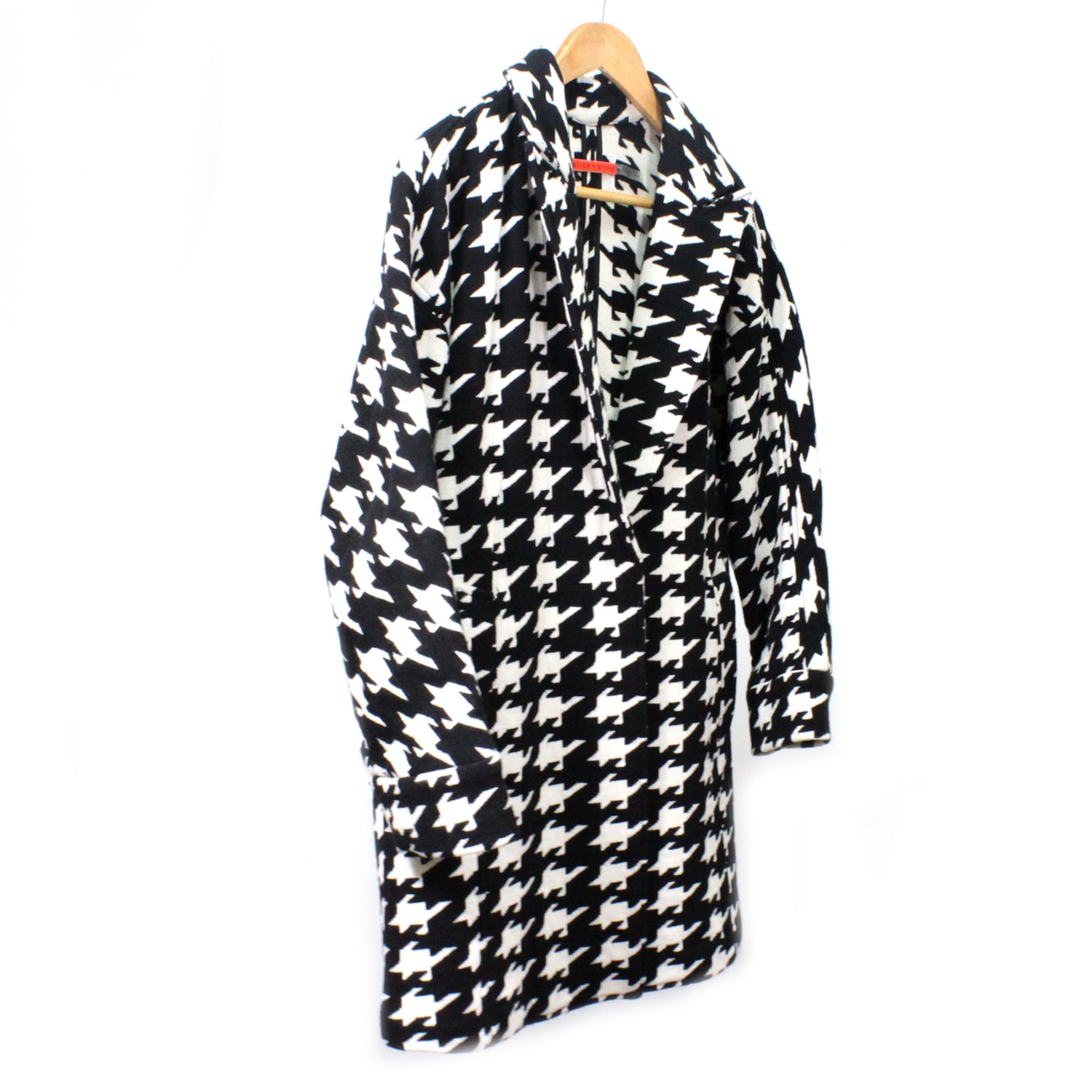 Mosley Houndstooth Cocoon Coat