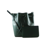 Vegetable Tanned Calfskin Bucket Bag