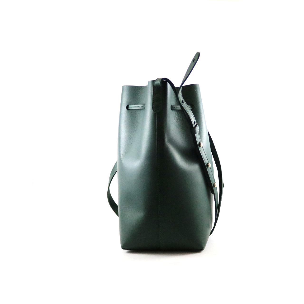 Vegetable Tanned Calfskin Bucket Bag